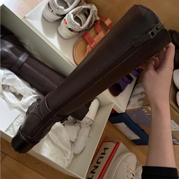 (never worn in box) Coach Pencey Knee High Boots - Brown US6 - Picture 9 of 9